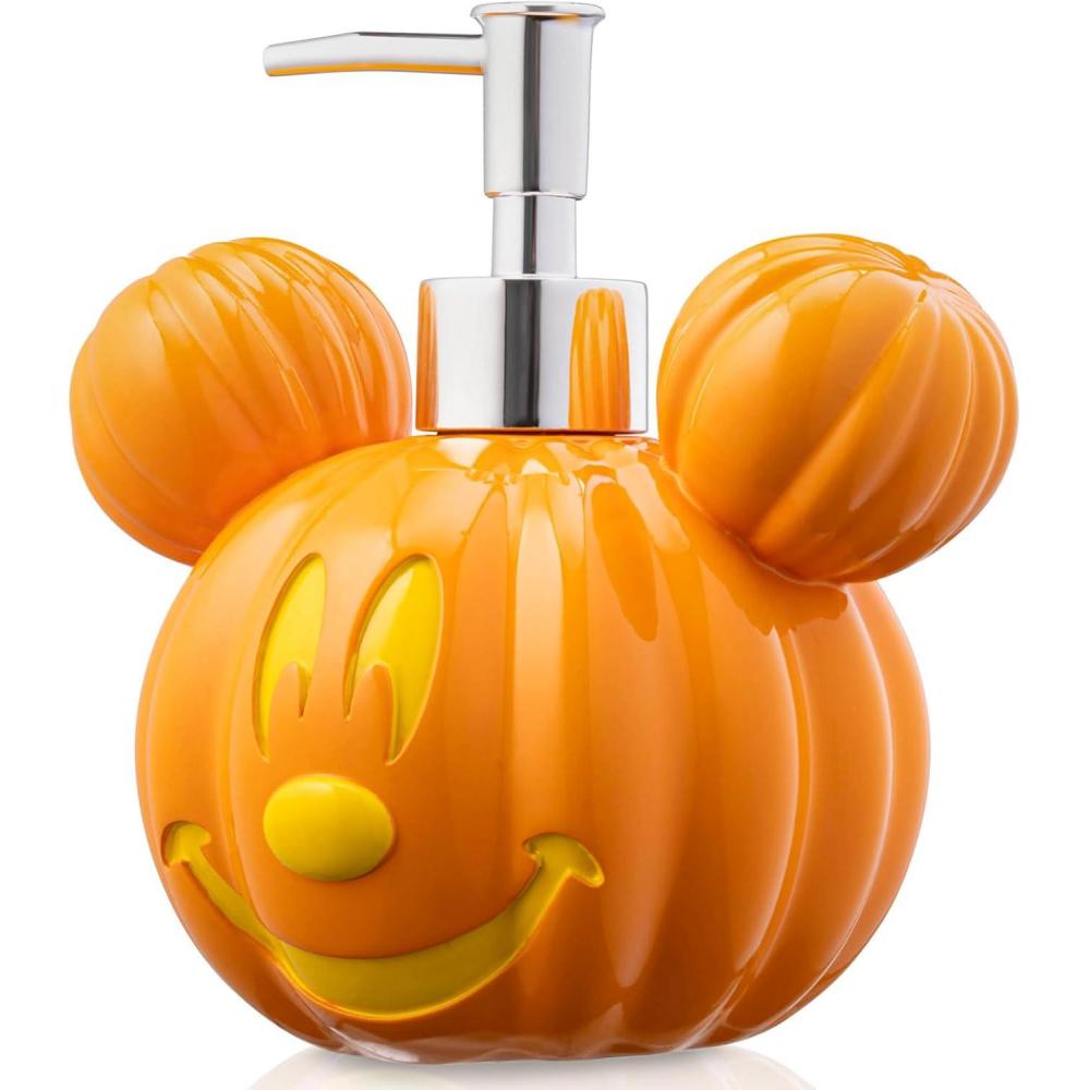 imageJay Franco Bluey Soap Dispenser  Blue Kids Bathroom Accessory  Resin Lotion PumpOrange  Mickey Mouse