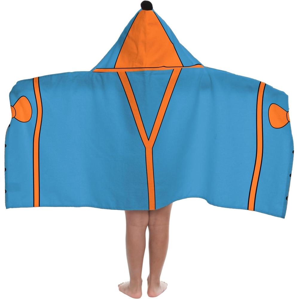 imageJay Franco Kids Hooded Towel  22 x 51 Super Soft Bath Wrap with 3D Hood Beach Pool amp Travel Official Licensed Product Blue  BlueyMulti  Blippi