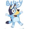 Bluey – Bluey Feature Series Wall Poster, 22.4L” x 14.7W”, Barnwood Framed Version(Premium Unframed Version)