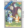 Bluey – Duo Wall Poster, 19L” x 13W”, Premium Unframed Version(Gray Framed Version)