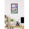 Bluey – Walking Wall Poster, 22.4L” x 14.7W”, Premium Unframed Version(Black Framed Version)