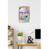 Bluey – Walking Wall Poster, 22.4L” x 14.7W”, Premium Unframed Version(Gold Framed Version)