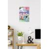 Bluey – Walking Wall Poster, 22.4L” x 14.7W”, Premium Unframed Version(Premium Poster & Mount Bundle)