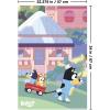Bluey – Walking Wall Poster, 22.4L” x 14.7W”, Premium Unframed Version(Unframed Version)
