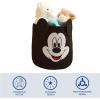 Bluey Figural Rope Storage Basket,10″ H x 10″ W, Decorative and Functional Organizer for Kids Room or Nursery(Mickey Mouse)