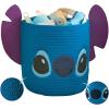 Bluey Figural Rope Storage Basket,10″ H x 10″ W, Decorative and Functional Organizer for Kids Room or Nursery(Stitch)
