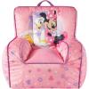 Bluey & Chloe Kids Micromink Bean Bag Sofa Chair,Soft Padded Toddler Seat with Piping & Carry Handle,Cozy Lounge Chair for Ages 3+,Blue(Minnie Mouse)