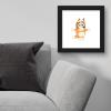 Gallery Pops Bluey – Bingo Wall Art, White Framed Version, 12” x 12”(Black Framed Version)