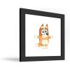 Gallery Pops Bluey – Bingo Wall Art, White Framed Version, 12” x 12”(Black Framed Version)
