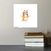Gallery Pops Bluey – Bingo Wall Art, White Framed Version, 12” x 12”(Unframed Version)