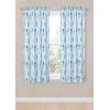 Jay Franco Black Out Window Curtains for Kids Bedroom 4-Piece Drape Set with 2 Tiebacks, Blue – Bluey, 42″ W x 63″ L (Pack of 2)(Blue – Bluey)
