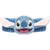 Jay Franco Bluey 3 Piece Spa & Bath Set – Includes Towel Wrap, Loofah & Spa Headband – Kids Bath & Shower Accessories(Blue – Stitch)