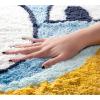 Jay Franco Bluey Kids Bath Rug – Soft, Non-Slip, Machine Washable, Blue Bathroom Mat 20 x 30(Blue – Bluey)