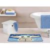 Jay Franco Bluey Kids Bath Rug – Soft, Non-Slip, Machine Washable, Blue Bathroom Mat 20 x 30(Blue – Mandalorian)