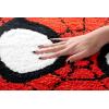 Jay Franco Bluey Kids Bath Rug – Soft, Non-Slip, Machine Washable, Blue Bathroom Mat 20 x 30(Red – Spidey and Friends)