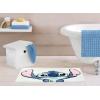 Jay Franco Bluey Kids Bath Rug – Soft, Non-Slip, Machine Washable, Blue Bathroom Mat 20 x 30(Teal – Lilo & Stitch)