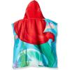 Jay Franco Bluey Piggyback Bath/Pool/Beach Hooded Poncho – Super Soft & Absorbent Cotton Towel, Measures 22 x 22 Inches (Official Bluey Product)(Ariel)