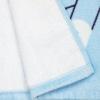 Jay Franco Bluey Piggyback Bath/Pool/Beach Hooded Poncho – Super Soft & Absorbent Cotton Towel, Measures 22 x 22 Inches (Official Bluey Product)(Blue – Bluey)