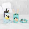 Jay Franco Bluey Soap Dish – Blue Resin Sponge Holder/Bar Soap Holder – Kids Bathroom Tray(Blue – Bluey)