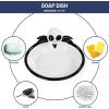 Jay Franco Bluey Soap Dish – Blue Resin Sponge Holder/Bar Soap Holder – Kids Bathroom Tray(Multi – Nightmare Before Christmas)