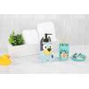 Jay Franco Bluey Soap Dispenser – Blue Kids Bathroom Accessory – Resin Lotion Pump(Blue – Bluey)