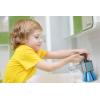 Jay Franco Bluey Soap Dispenser – Blue Kids Bathroom Accessory – Resin Lotion Pump(Blue – Minecraft)