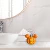 Jay Franco Bluey Soap Dispenser – Blue Kids Bathroom Accessory – Resin Lotion Pump(Orange – Mickey Mouse)
