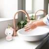 Jay Franco Bluey Soap Dispenser – Blue Kids Bathroom Accessory – Resin Lotion Pump(Pink – Hello Kitty)