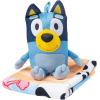 Jay Franco Bluey & Friends Bath Towel & Bath Buddy Set – Kids Bathtub Accessories – Includes 25 x 50 Inch Microfiber Towel & 13 Inch Bluey Water Play Buddy(Multi – Bluey)