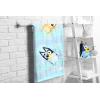 Jay Franco Bluey & Friends Bath Towel & Bath Buddy Set – Kids Bathtub Accessories – Includes 25 x 50 Inch Microfiber Towel & 13 Inch Bluey Water Play Buddy(Blue – Bluey)