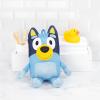 Jay Franco Bluey & Friends Bath Towel & Bath Buddy Set – Kids Bathtub Accessories – Includes 25 x 50 Inch Microfiber Towel & 13 Inch Bluey Water Play Buddy(Blue – Bluey)