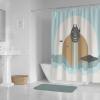 Jay Franco Bluey and Bingo Fabric Shower Curtain – Kids Teal Bathroom Décor(Multi – Star Wars)