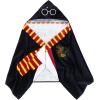 Jay Franco Kids Hooded Towel – 22″ x 51″ Super Soft Bath Wrap with 3D Hood, Beach, Pool & Travel, Official Licensed Product, Blue – Bluey(Black – Harry Potter)