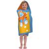 Jay Franco Kids Hooded Towel – 22″ x 51″ Super Soft Bath Wrap with 3D Hood, Beach, Pool & Travel, Official Licensed Product, Blue – Bluey(Blue – Blippi)
