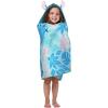 Jay Franco Kids Hooded Towel – 22″ x 51″ Super Soft Bath Wrap with 3D Hood, Beach, Pool & Travel, Official Licensed Product, Blue – Bluey(Blue – Lilo & Stitch)