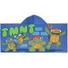 Jay Franco Kids Hooded Towel – 22″ x 51″ Super Soft Bath Wrap with 3D Hood, Beach, Pool & Travel, Official Licensed Product, Blue – Bluey(Blue – Teenage Mutant Ninja Turtles)