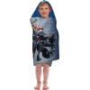 Jay Franco Kids Hooded Towel – 22″ x 51″ Super Soft Bath Wrap with 3D Hood, Beach, Pool & Travel, Official Licensed Product, Blue – Bluey(Gray – Avengers)