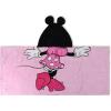 Jay Franco Kids Hooded Towel – 22″ x 51″ Super Soft Bath Wrap with 3D Hood, Beach, Pool & Travel, Official Licensed Product, Blue – Bluey(Multi – Minnie Mouse)