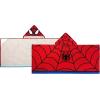 Jay Franco Kids Hooded Towel – 22″ x 51″ Super Soft Bath Wrap with 3D Hood, Beach, Pool & Travel, Official Licensed Product, Blue – Bluey(Red – Spiderman)
