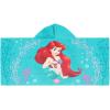 Jay Franco Kids Hooded Towel – 22″ x 51″ Super Soft Bath Wrap with 3D Hood, Beach, Pool & Travel, Official Licensed Product, Blue – Bluey(Teal – Little Mermaid)