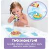TOMY Toomies Bluey Pull and Go Canoe – Pull String Helps Bluey Paddle Through Water – Includes Bingo Bath Toy Pourer – Bluey Toys for Bath – Ages 18 Months and Up(Splash& Float Combo)