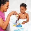 TOMY Toomies Bluey Pull and Go Canoe – Pull String Helps Bluey Paddle Through Water – Includes Bingo Bath Toy Pourer – Bluey Toys for Bath – Ages 18 Months and Up(Pull and Go Canoe)