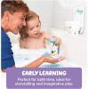 TOMY Toomies Shower & Scrub Bluey – Create Your Own Bubbles – Includes Rinsing Showerhead and Removable Bluey Toy – Interactive Bath Toys – Toddler Easter Basket Fillers – Ages 18 Months and Up