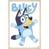 Bluey – Bluey Feature Series Wall Poster, 22.4L” x 14.7W”, Barnwood Framed Version(Blonde Framed Version)