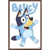 Bluey – Bluey Feature Series Wall Poster, 22.4L” x 14.7W”, Barnwood Framed Version(Mahogany Framed Version)