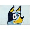 Jay Franco Bluey Kids Bath Rug – Soft, Non-Slip, Machine Washable, Blue Bathroom Mat 20 x 30(Blue – Bluey)