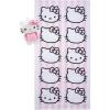 Jay Franco Bluey & Friends Bath Towel & Bath Buddy Set – Kids Bathtub Accessories – Includes 25 x 50 Inch Microfiber Towel & 13 Inch Bluey Water Play Buddy(Pink – Hello Kitty)