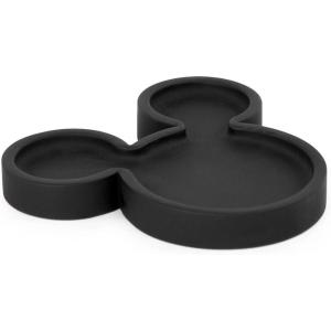 Jay Franco Bluey Soap Dish – Blue Resin Sponge Holder/Bar Soap Holder – Kids Bathroom Tray(Black – Mickey Mouse)