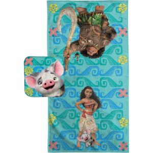 Jay Franco Kids Hooded Towel – 22″ x 51″ Super Soft Bath Wrap with 3D Hood, Beach, Pool & Travel, Official Licensed Product, Blue – Bluey(Bath/Wash Set)