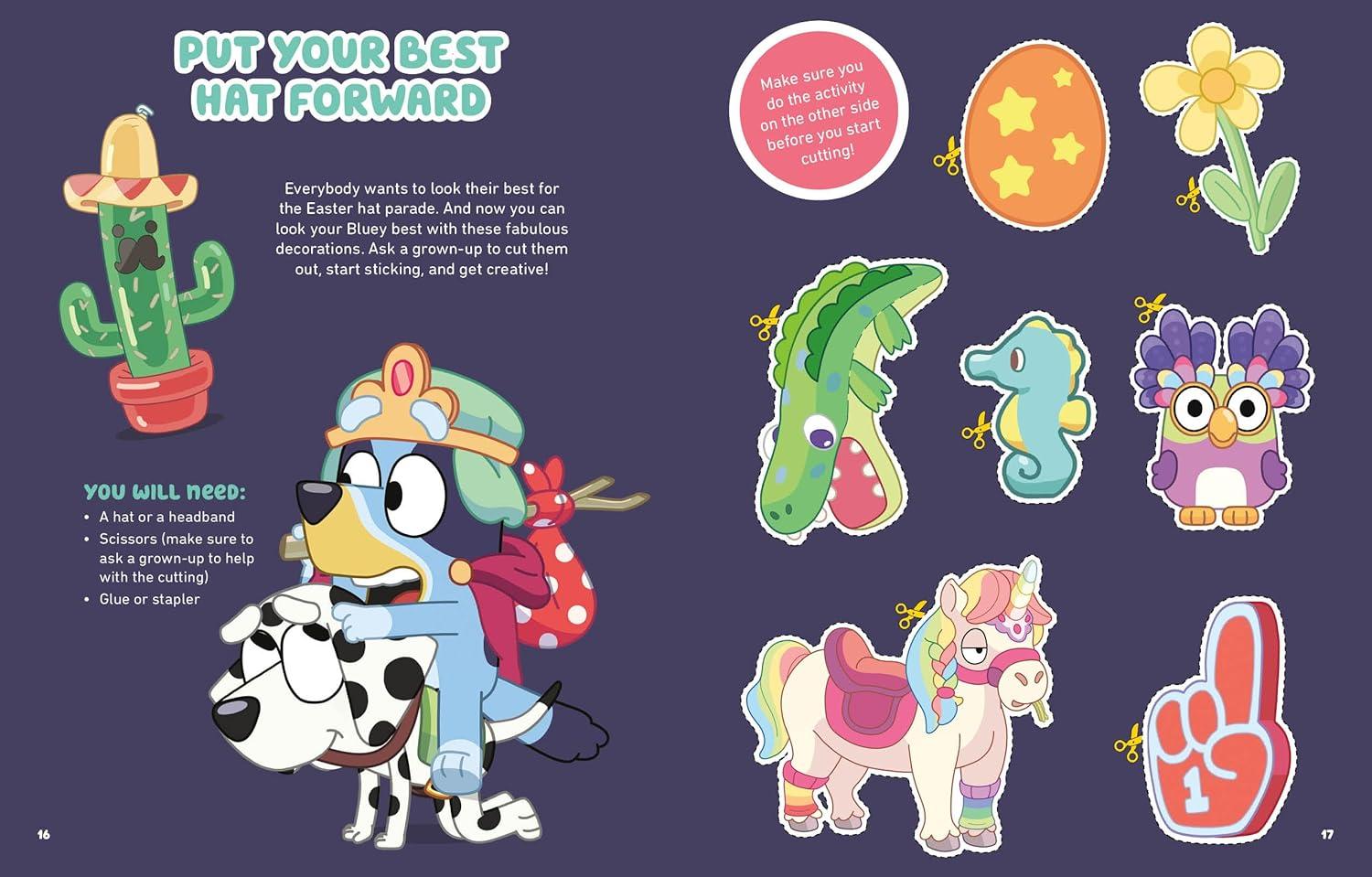 imageBluey Easter Fun A Craft Book